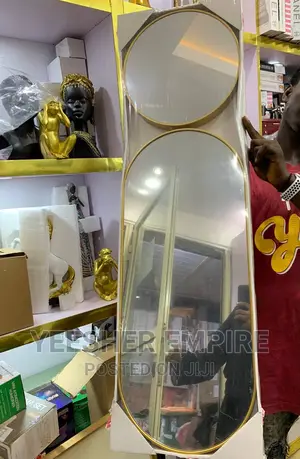 Luxury 2 In 1 Gold Mirror Set