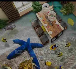 3d Star Fish Epoxy Flooring