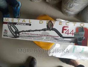 Metal And Gold Detector (Fisher F44)