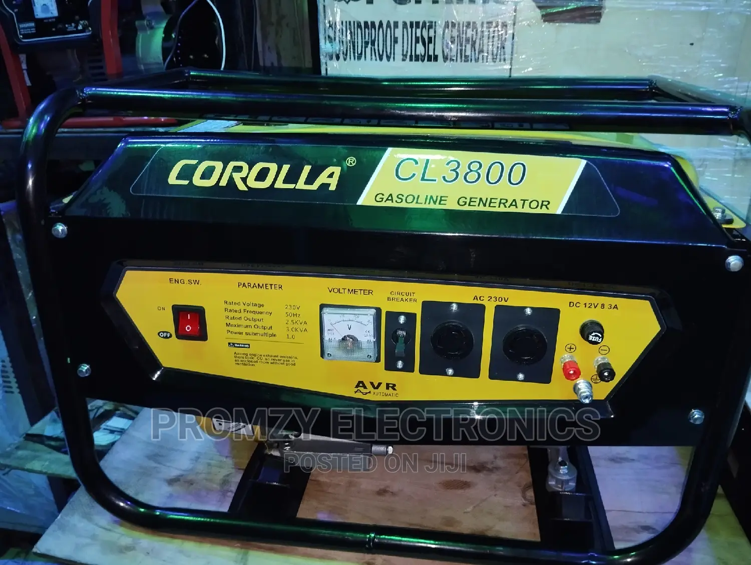 Corolla 2.8kva Petrol Generator 100% Copper Coil
