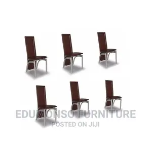 Dinning Leather Comfort Chairs- (6 Pieces)
