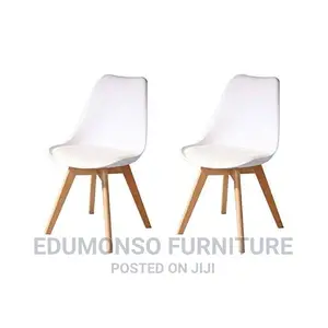 Restaurant Dining Beechwood Leg + Two Chairs(White