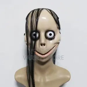 Cosplay Horror Momo Halloween Plastic Party Mask