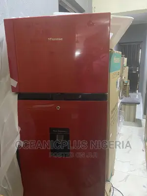 Hisense 204 Liters Refrigerator Double Door DRB-205 (RED)
