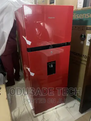 Hisense Red 204L Double Door Dispenser Water