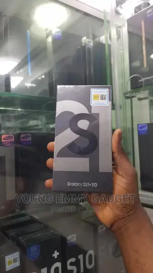 New Samsung Galaxy S21+ 5G 128 GB Black