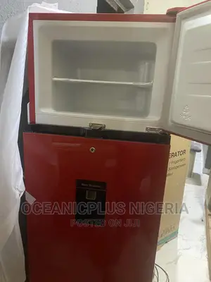 BRAND NEW Hisense 204 Liters Refrigerator Double Door /RED