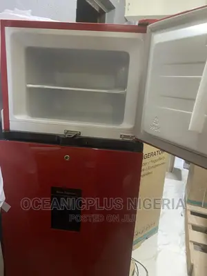 BEST SELLING Hisense 204 Liters Refrigerator Double Door RED