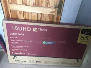 LG 65inches TV AI Internet Enable