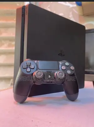 PS4 Slim + 9 Installed Games Both FIFA24,GTA5,MK, & More