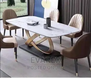 Luxury Dining Table With 6 Chairs
