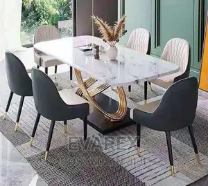 Luxury Dining Table With 6 Chairs