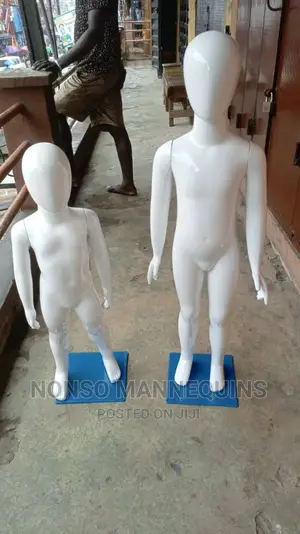 Children Glossy White Unisex Dummy