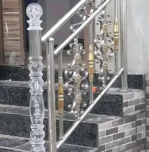 Stainless Steel With Crystal Leg