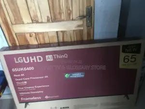 65 LG TV AI Thinq Internet