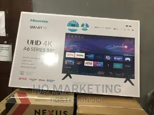Brand New A6series Hisense Smart Tv 55"
