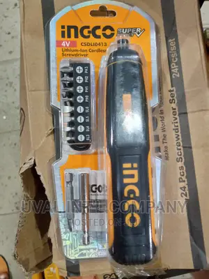 Lithium-Ion Cordless Screwdriver 4V