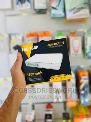 DC Mini UPS With Poe Port Poe-430p