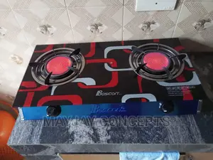 BOSCON Infrared Glass Table Top Gas Cooker-No Flame,No Smoke