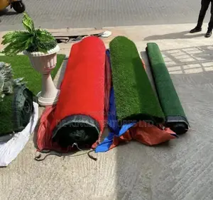 Carpet Grass Rug of Green, Blue, Red and More Available