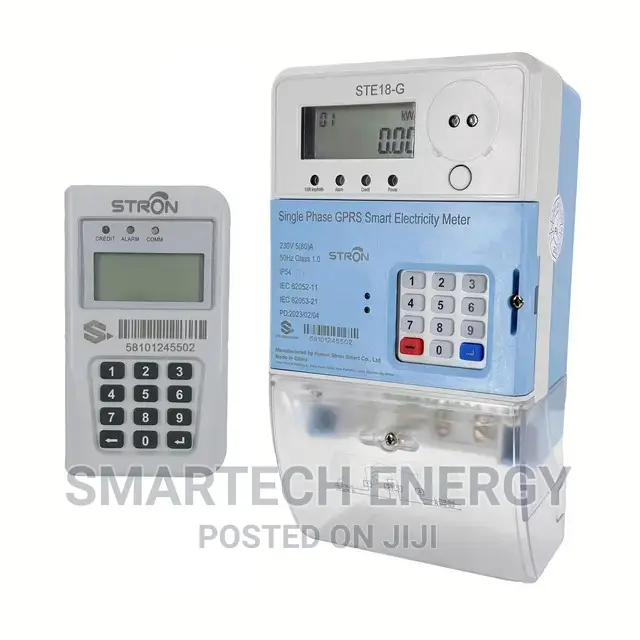 Single Phase Prepaid Check Meter GPRS Remote With Ciu/Ste18-G