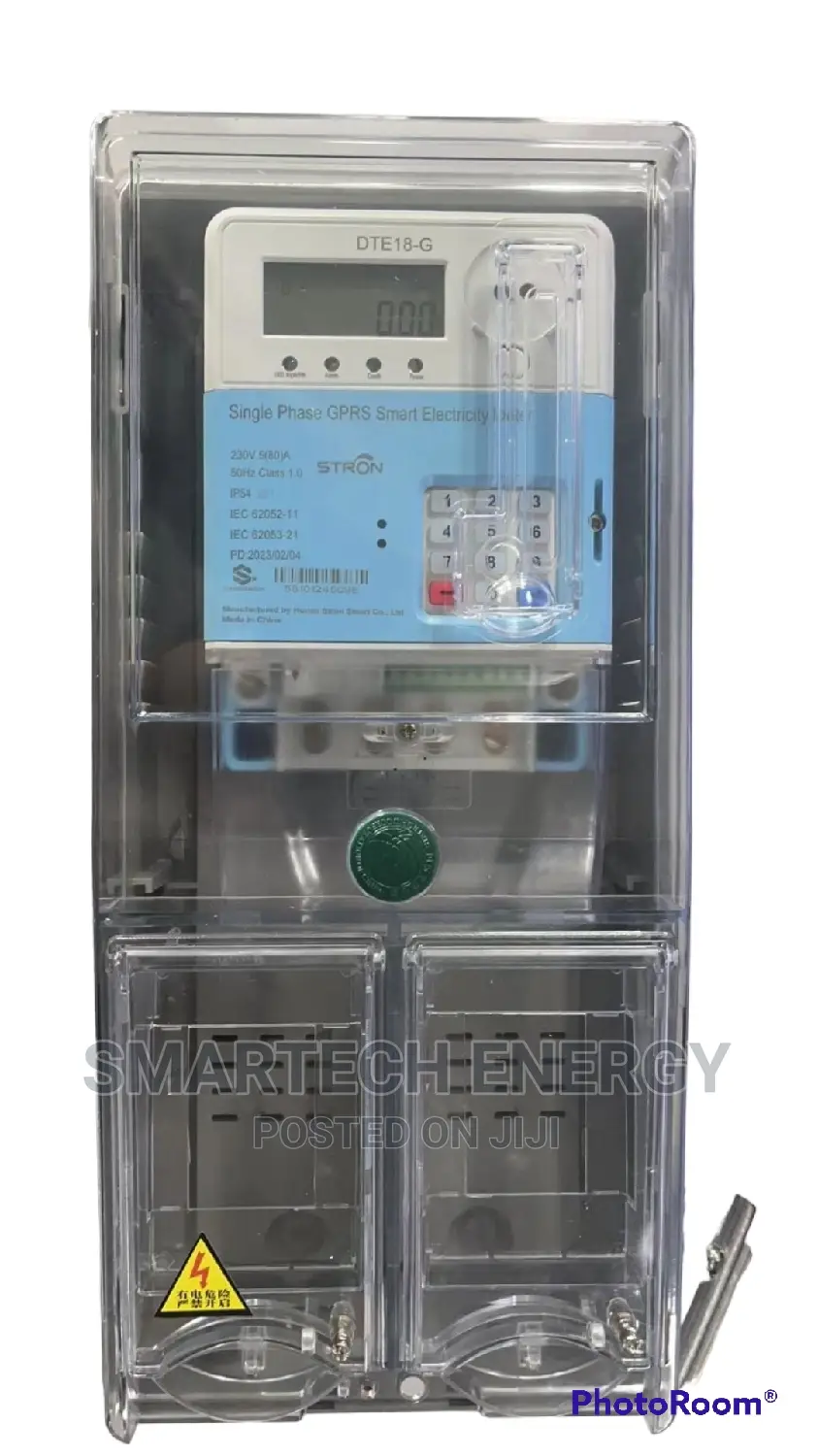 Single Phase Prepaid Check Meter GPRS Remote With Ciu/Ste18-G