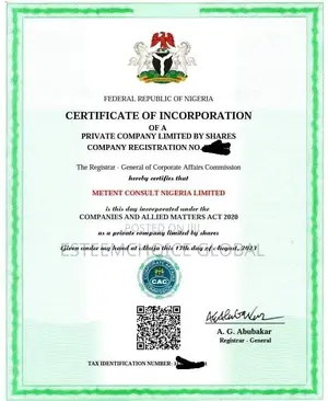 Cac Business Name/Enterprise (Get Your Cac Documents Same Day )