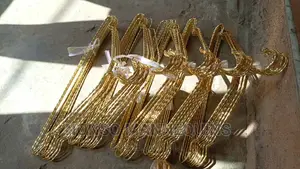 Twisted Gold Clothes Hangerz
