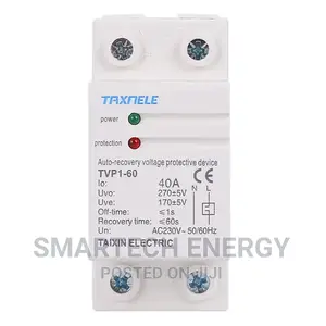 Auto-Recovery Voltage Protective Device (63A).