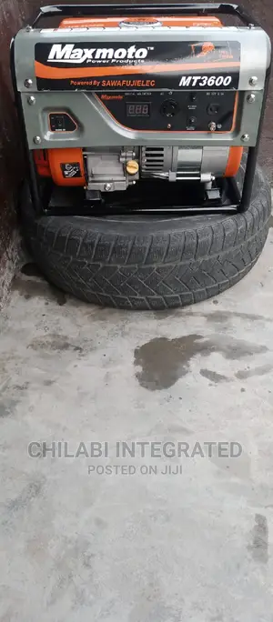 1 Month Old 2KVA MAXMOTO MT3600 Generator Ideal for Freezer