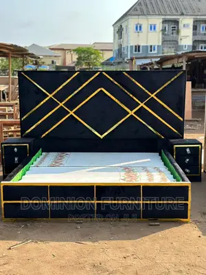 Padded Upholstery Bedframe