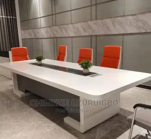 3.2 Meters White Executive Conference/Boardroom Table