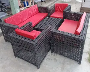 Modern Outdoor 7 Seaters Chairs With Table