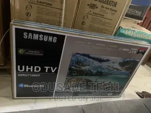 New Samsung 65" Class Ru7100 Smart Uhd TV