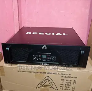 Powered Amplifier 6000 Watts Special HC-6000