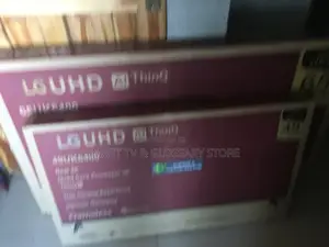 LG 49inches With Building Showcasing Apps Tv