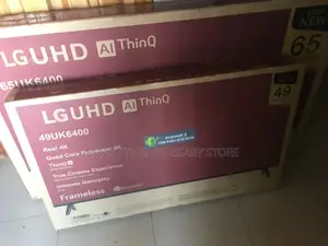 LG 65inches New 65 With Buildin (V.O) for Convenience