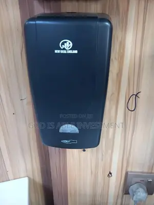 New Ideal Black Automatic Soap Dispenser