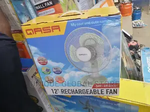 Qasa Rechargeable Table Fan QRF-2912 New