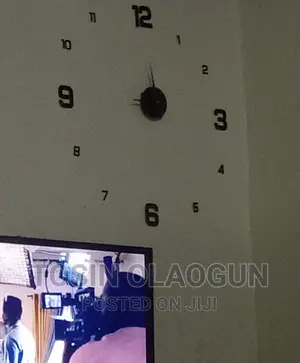 Wall Clock 3d Diy