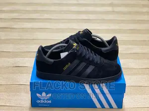 Original Adidas Gazelle Triple Black Sneakers