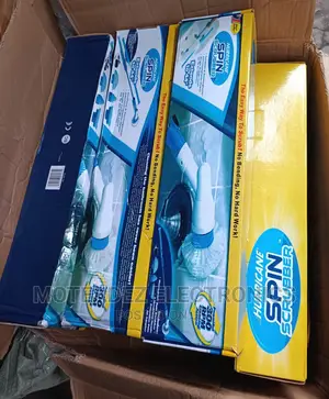 Rechargeable 7 in 1 Hurricane Heavy Duty Spin Scrubber