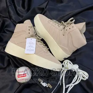 Original Fear of God X Adidas Forum Hightop Sneakers