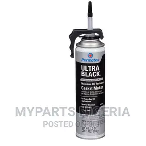 Permatex Ultra Black Maximum Oil Resistance RTV Silicone Gas