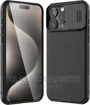 Nillkin Slide Camera Protection Case for iPhone 15 Series