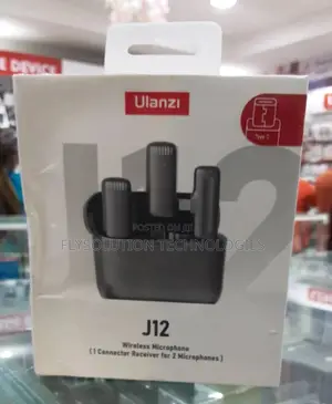 Wireless Mic J12 Microphone for iPhone Noise Reduction