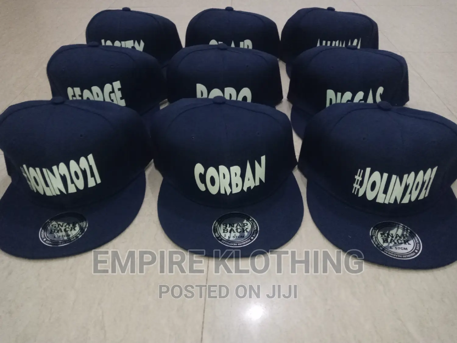 Custom Made Caps