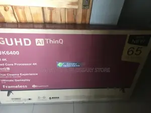 LG 65inches With Upgrade Viewing Experience Television