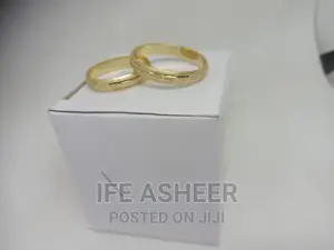 France Gold Couples Wedding Band 001 - Gold