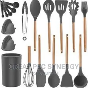 19 PCS Silicone Non-Stick Cooking Set